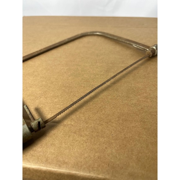 Vintage Stanley Handyman Level Disston File Caliper Coping Saw Antique Tool Lot - Picture 15 of 15